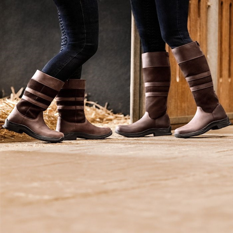 Bottes écurie Oklahoma ELT marron - Le Paturon