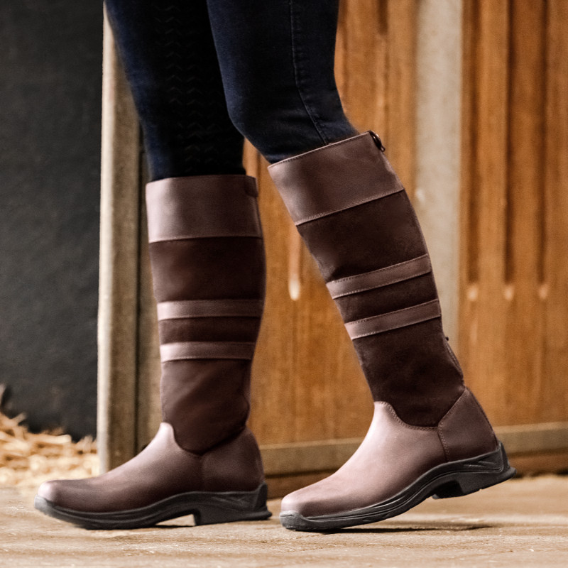 Bottes écurie hiver Oakland ELT marron - Le Paturon