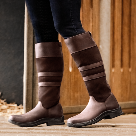 Bottes écurie hiver Oakland ELT marron - Le Paturon