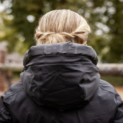 Manteau équitation femme hiver Performance Opal ELT noir - Le Paturon