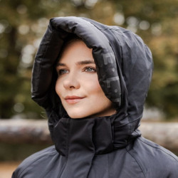 Manteau équitation femme hiver Performance Opal ELT noir - Le Paturon