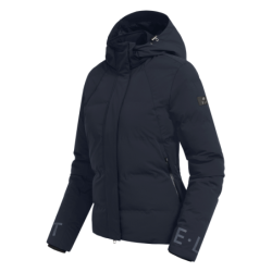 Veste équitation femme hiver Performance Ohio ELT bleu profond - Le Paturon