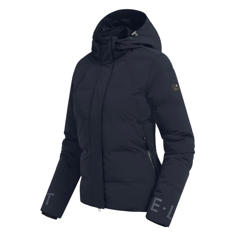 Veste équitation femme hiver Performance Ohio ELT bleu profond - Le Paturon