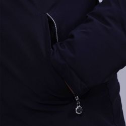 Parka longue équitation femme Robertah Harcour marine - Le Paturon