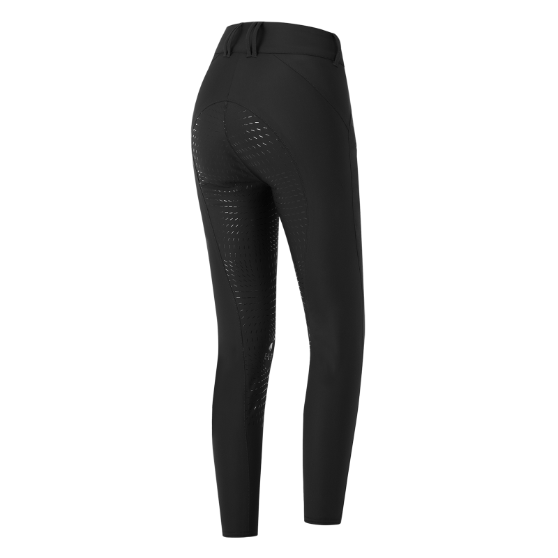 Pantalon équitation femme déperlant Odette ELT noir - Le Paturon