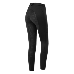 Pantalon équitation femme thermique Essential ELT noir - Le Paturon
