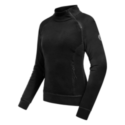 Pull équitation femme en polaire Osaka ELT noir - Le Paturon
