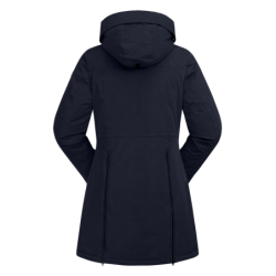Parka équitation femme hiver Performance Ontario ELT bleu profond - Le Paturon