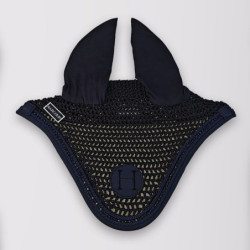 Bonnet anti-mouche cheval Fablir Harcour marine - Le Paturon