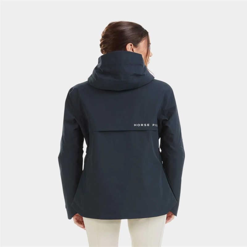 Veste équitation femme Essential Horse Pilot bleu graphite - Le Paturon