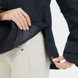 Veste équitation femme Essential Horse Pilot bleu graphite - Le Paturon