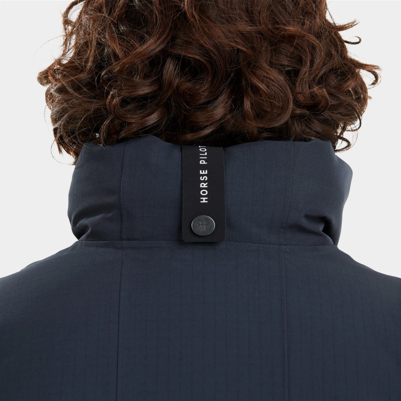 Veste équitation homme Essential Horse Pilot bleu graphite - Le Paturon