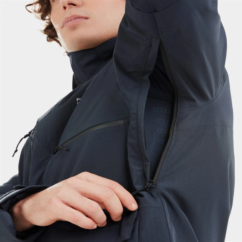 Veste équitation homme Essential Horse Pilot bleu graphite - Le Paturon