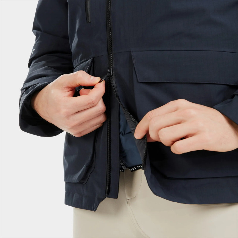 Veste équitation homme Essential Horse Pilot bleu graphite - Le Paturon