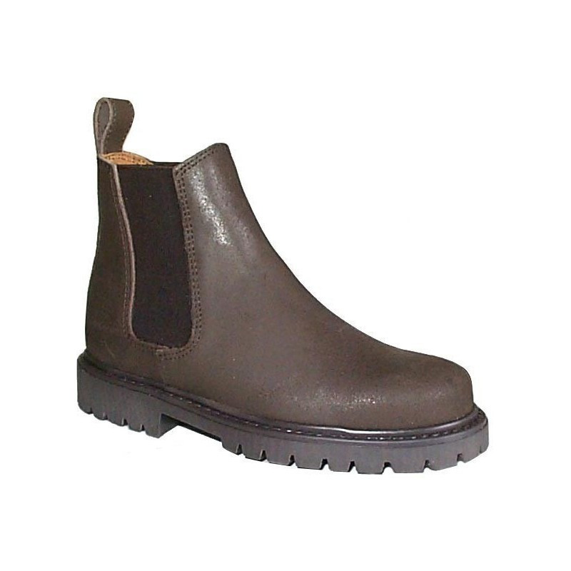1 Boots équitation cuir graissé Junior, cavalhorse : Boots Equitation - Le Paturon