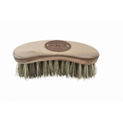 Brosse cheval banane Polypropylène petit modèle Borstiq - Le Paturon