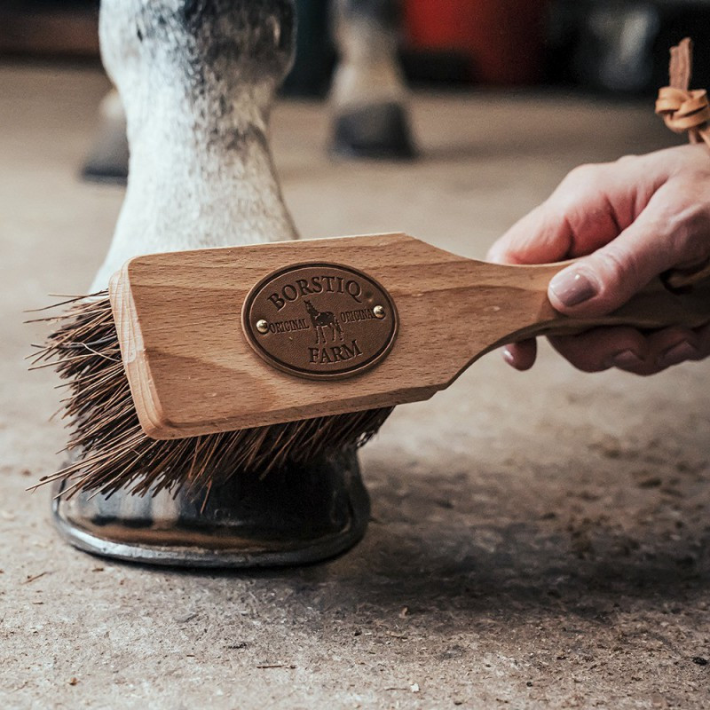 Brosse à sabot cheval Islandaise Borstiq - Le Paturon