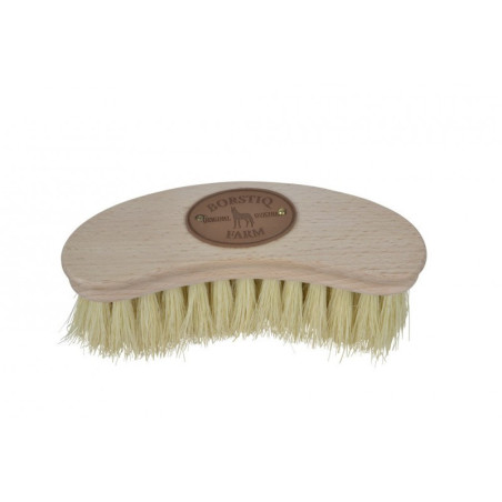 Brosse cheval banane antistatique Mex Borstiq - Le Paturon