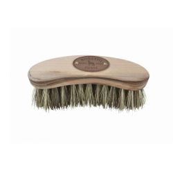 Brosse cheval banane Polypropylène grand modèle Borstiq - Le Paturon
