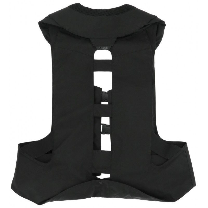 Gilet airbag équitation adulte Hippodrome Spark noir - Le Paturon