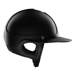 Casque équitation Précision Galaxy Eclipse Antarès noir cuivre - Le Paturon