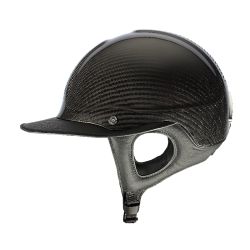 Casque équitation Précision Carbone Eclipse Antarès noir - Le Paturon