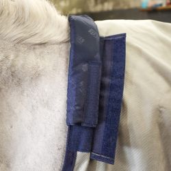 Pad de garrot couverture cheval Bucas marine - Le Paturon