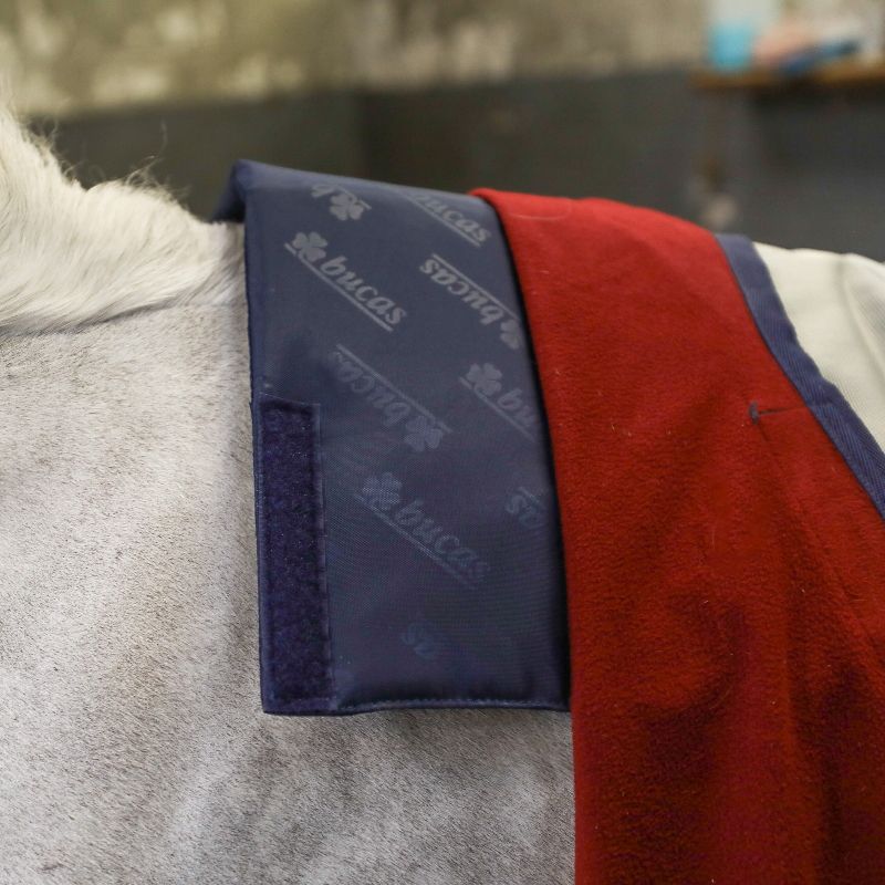 Pad de garrot couverture cheval Bucas marine - Le Paturon