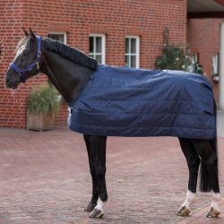 Sous-couverture cheval liner standard 200g Bucas marine - Le Paturon