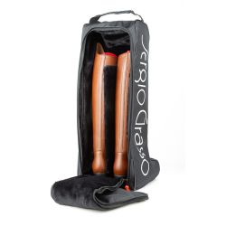 Sac à bottes équitation doublé fourrure Sergio Grasso noir - Le Paturon