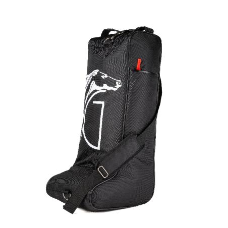 Sac à bottes équitation doublé fourrure Sergio Grasso noir - Le Paturon