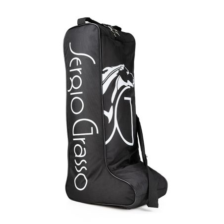 Sac à bottes équitation doublé fourrure Sergio Grasso noir - Le Paturon