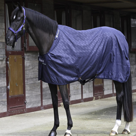 Chemise de box cheval 0g Bucas marine - Le Paturon