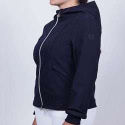 Veste équitation femme Jacksy Harcour marine - Le Paturon