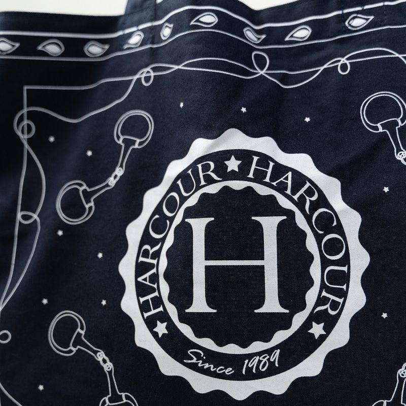 Sac équitation Totebag Bertille Harcour unique marine - Le Paturon