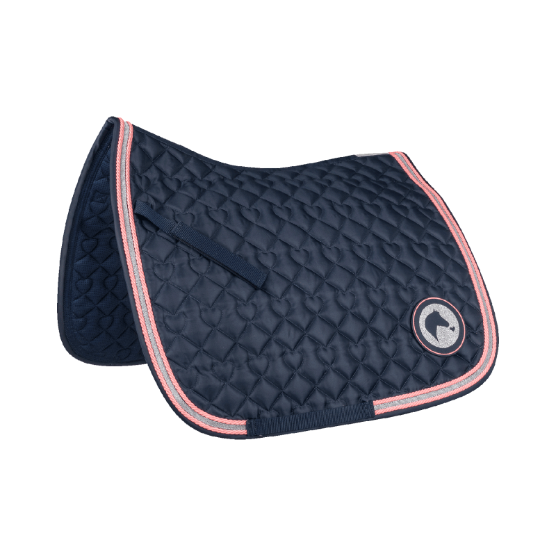 Tapis cheval Lucky Waldhausen bleu nuit - Le Paturon
