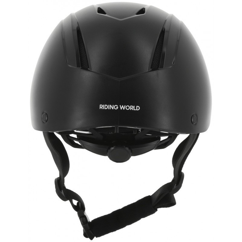 Casque équitation Topy Riding World Spark noir mat - Le Paturon
