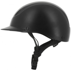 Casque équitation Topy Riding World Spark noir mat - Le Paturon