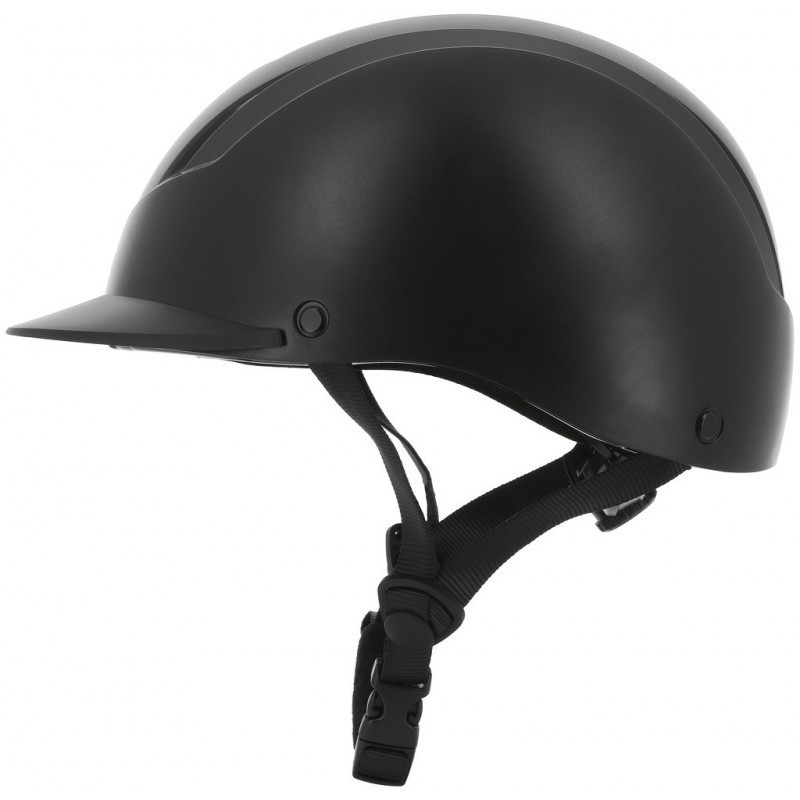 Casque équitation Topy Riding World Spark noir mat - Le Paturon