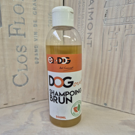 Shampoing chien naturel pelage marron Dog'Out Equi Dog 200ml - Le Paturon
