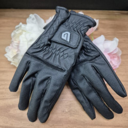 Gants équitation Classic Riding Glovers noir - Le Paturon