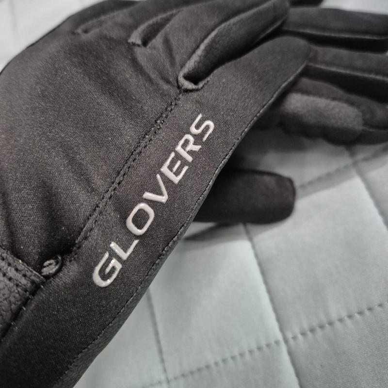 Gants équitation Winter Wind Proof Glovers noir - Le Paturon