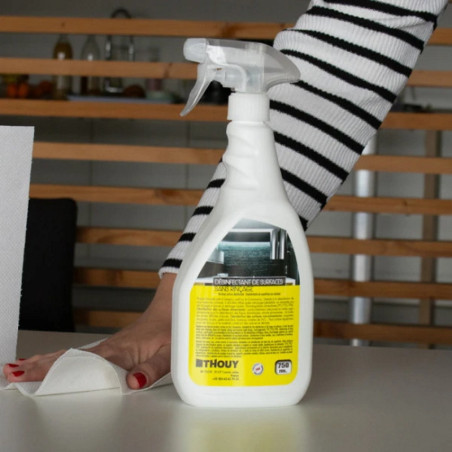 Spray désinfectant écurie virucide de surface sans rinçage 750ml - Le Paturon