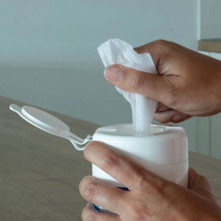 Lingettes désinfectantes écurie virucides mains et surfaces sans rinçage x100 - Le Paturon