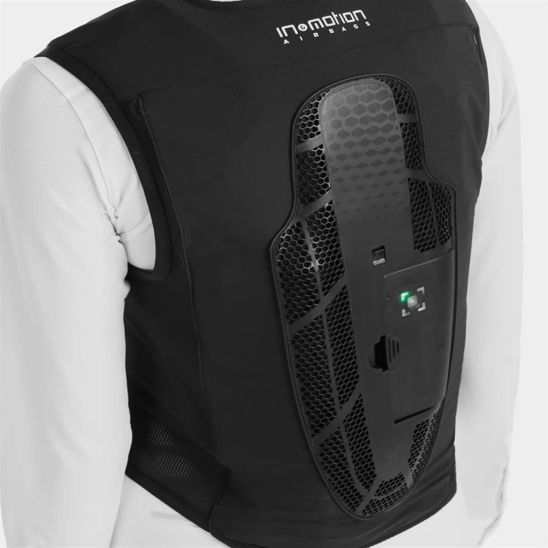 Gilet airbag équitation E-Twist Air Vest Horse Pilot sans cordon noir - Le Paturon