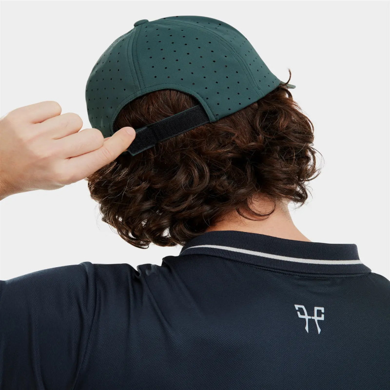Casquette équitation Aerotech Cap Horse Pilot vert lichen - Le Paturon