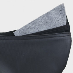 Amortisseur cheval correction dos Lami-Cell noir - Le Paturon
