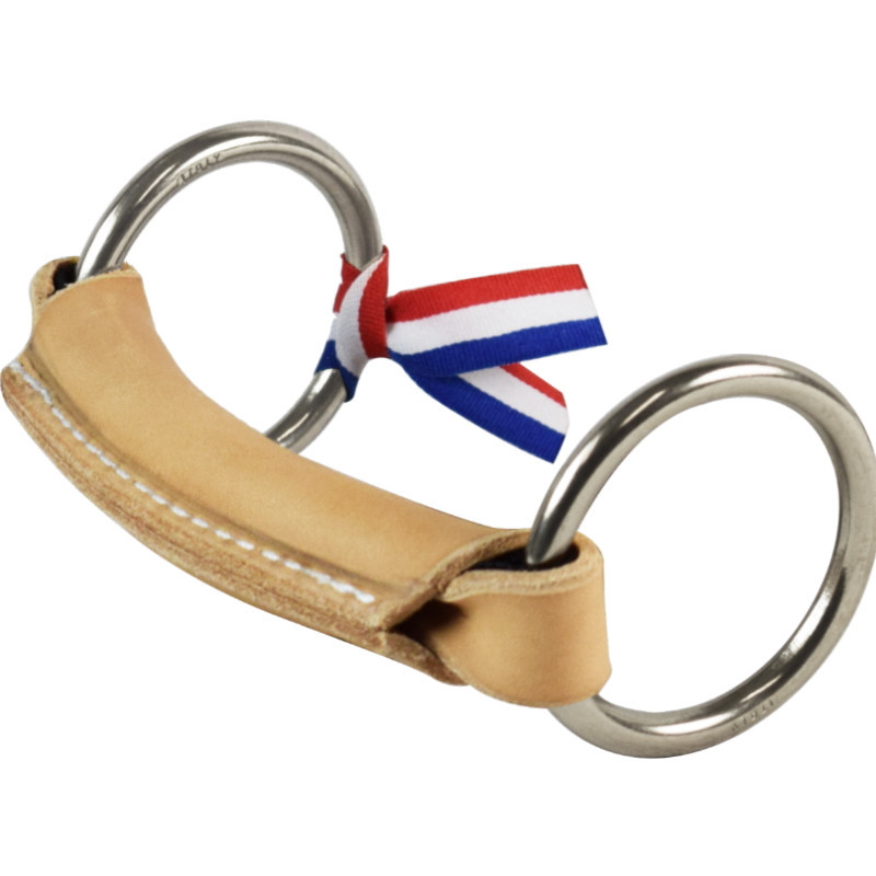 Mors cheval deux anneaux cuir rond Ronzon Legend - Le Paturon