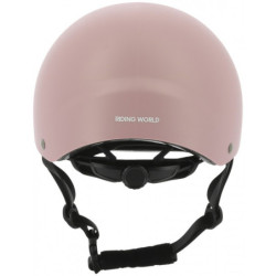Casque équitation Windy Riding World rose - Le Paturon