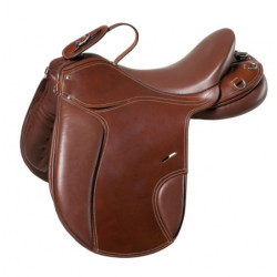 Selle cheval randonnée Aventure Randol's cognac - Le Paturon